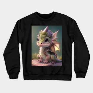 Adorable baby dragon Crewneck Sweatshirt